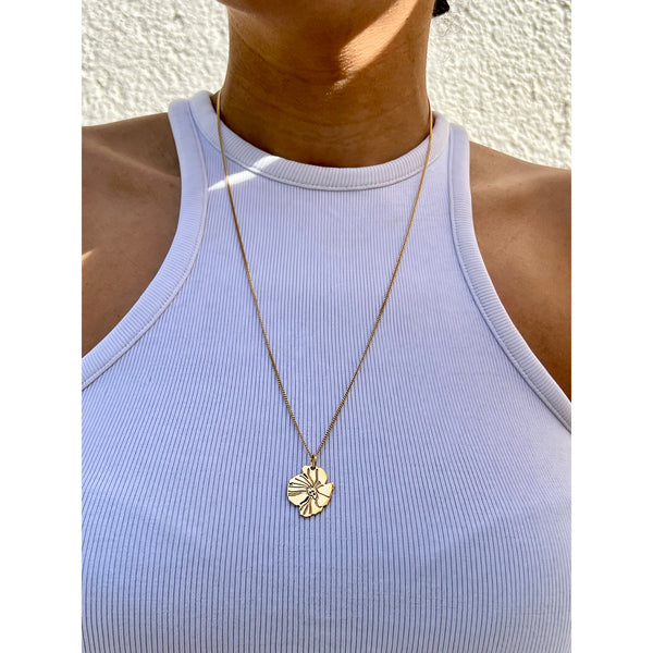 SPRING ATELIER SALE Dainty Poppy Necklace