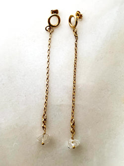 SPRING ATELIER SALE The I Do Earrings Rock Crystal