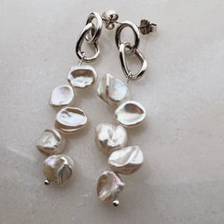 SPRING ATELIER SALE The Ten Stars Earrings Silver