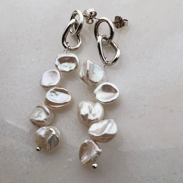 SPRING ATELIER SALE The Ten Stars Earrings Silver