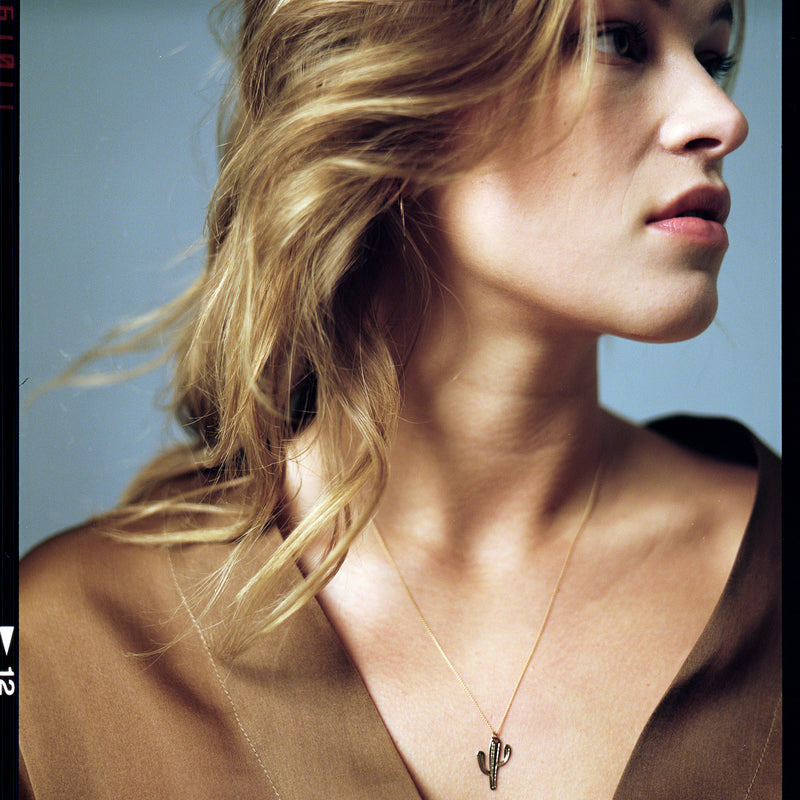 SALE Cactus Necklace