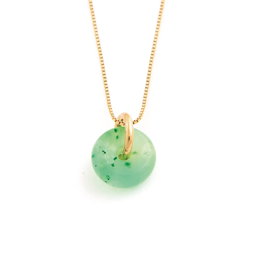 Chrysoprase necklace sales