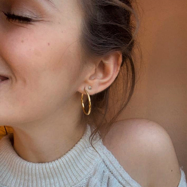 SUMMER ATELIER SALE Chunky Hoops Gold