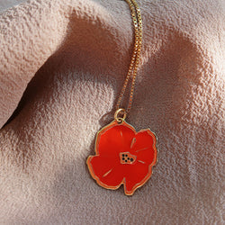 SUMMER ATELIER SALE Poppy Poppy Necklace