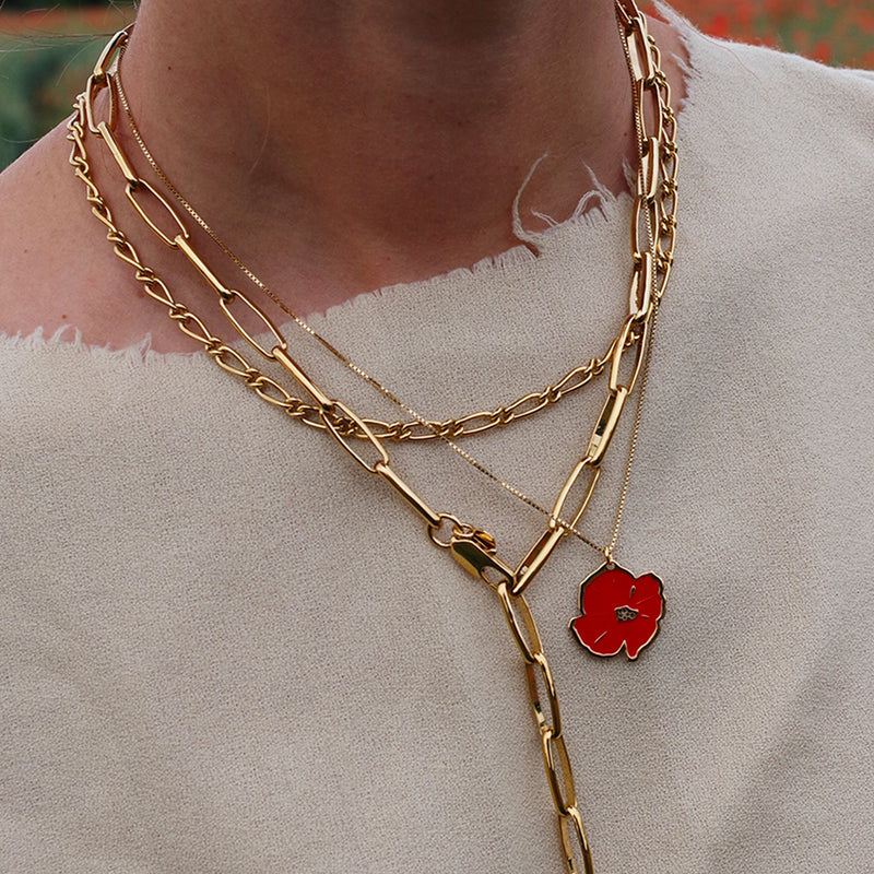 SUMMER ATELIER SALE Poppy Poppy Necklace