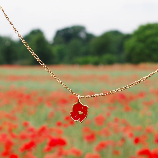 SPRING ATELIER SALE Lucky Poppy Necklace